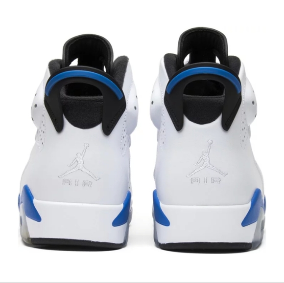 Nike Air Jordan 6 Retro Sport Blue (2014) Mens Size 10 - Picture 8 of 15